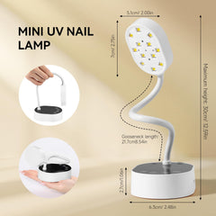 AORAEM travel-friendly lamp in a bag for on-the-go manicures