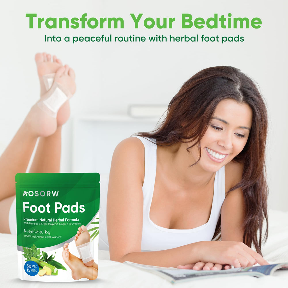 AOSORW foot pads traditional herbal wisdom blends with modern wellness for self-care