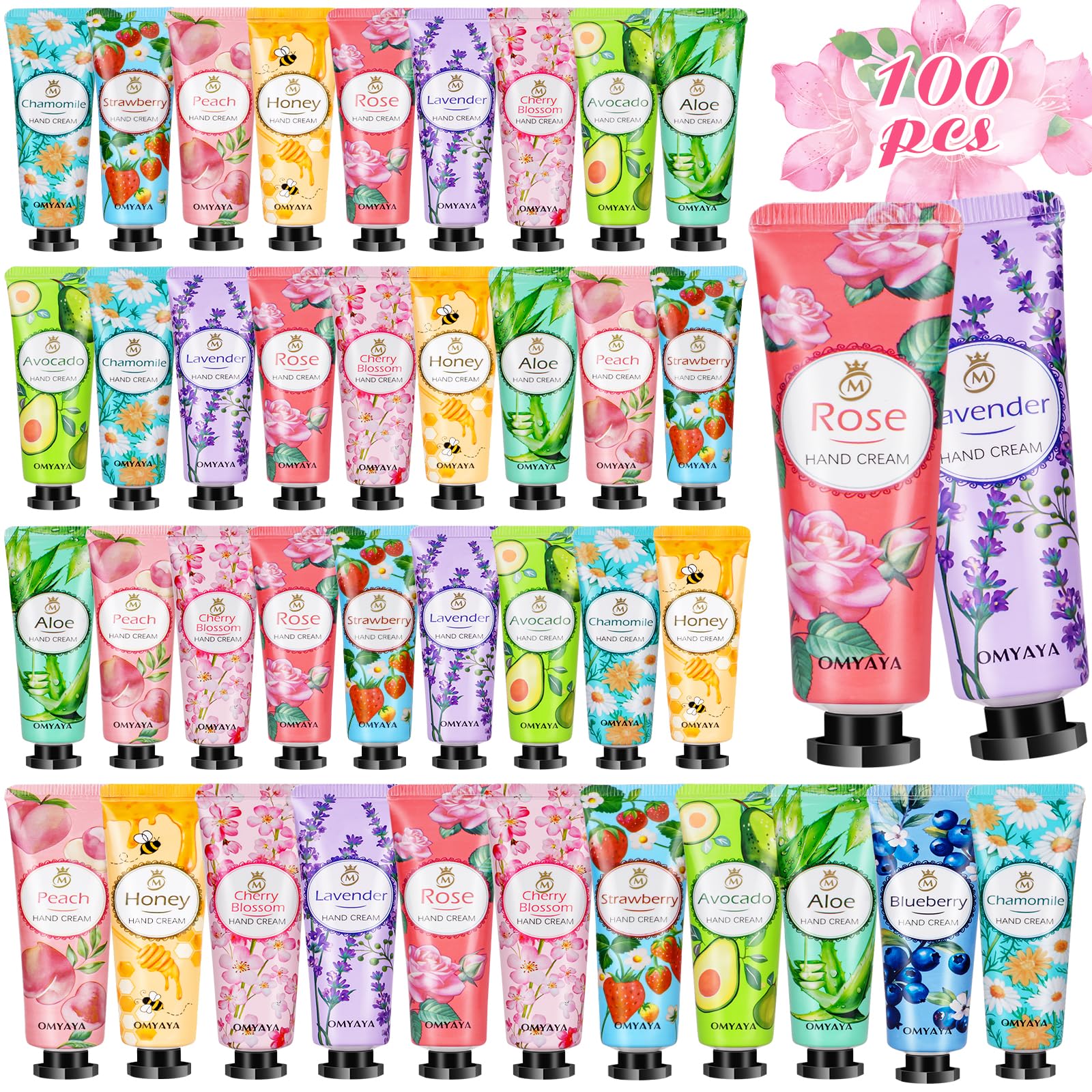 Aottom Lavender hand lotion mini set for daily moisture and mood uplift.