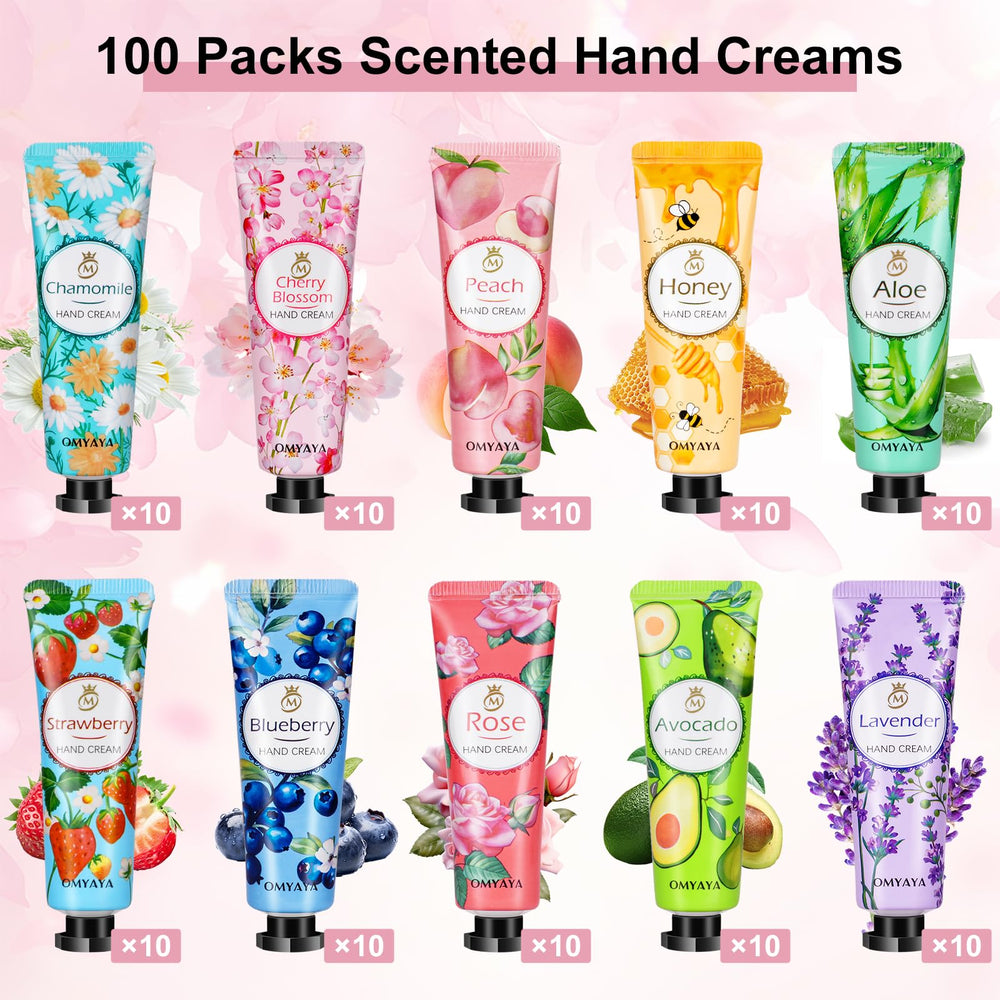 Aottom Rose hand lotion mini set for silky skin comfort.