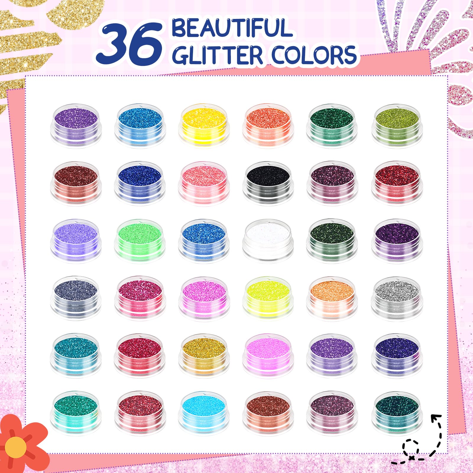 Aottom 70+ stickers set for quick, colorful dress-up designs.