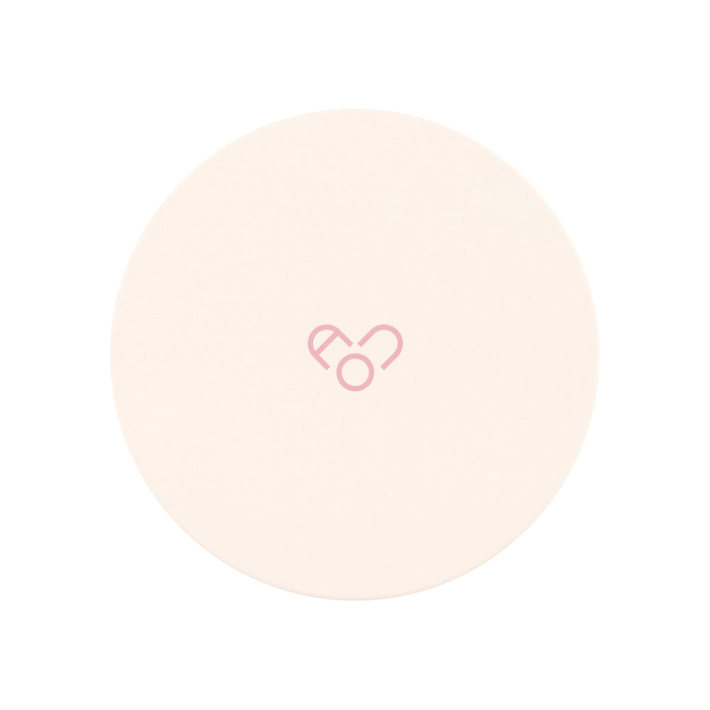 AOU GLOWY TINT BALM lip swatch with subtle color and moisture