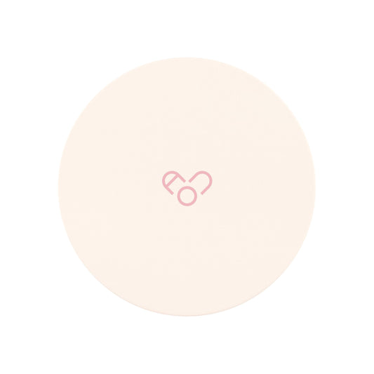 AOU GLOWY TINT BALM lip swatch with subtle color and moisture