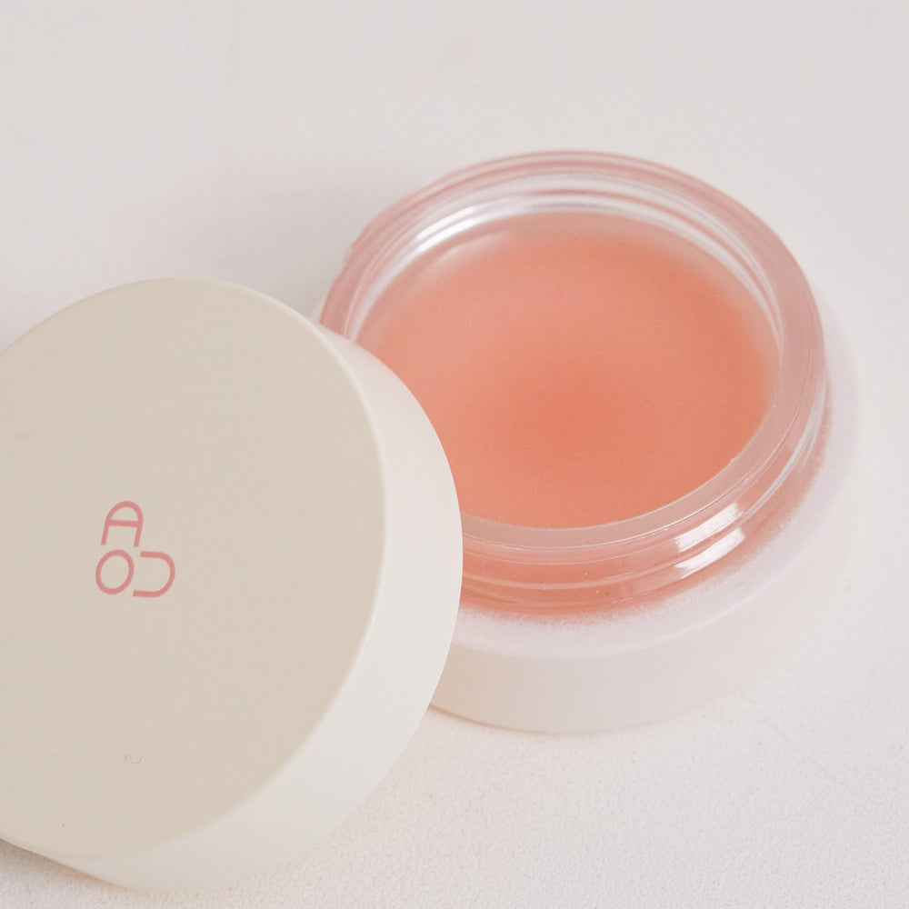 AOU GLOWY TINT BALM night care vibe for overnight moisture