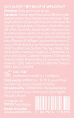 AOU Glowy Tint Balm Professional Guidance inspired by experts