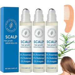 Aparthy Hair Growth Roll-On bottle for targeted scalp application.