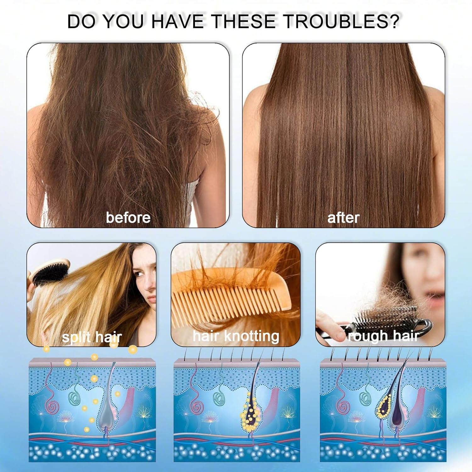 Camellia oleifera seed oil and menthol visual for scalp nourishment