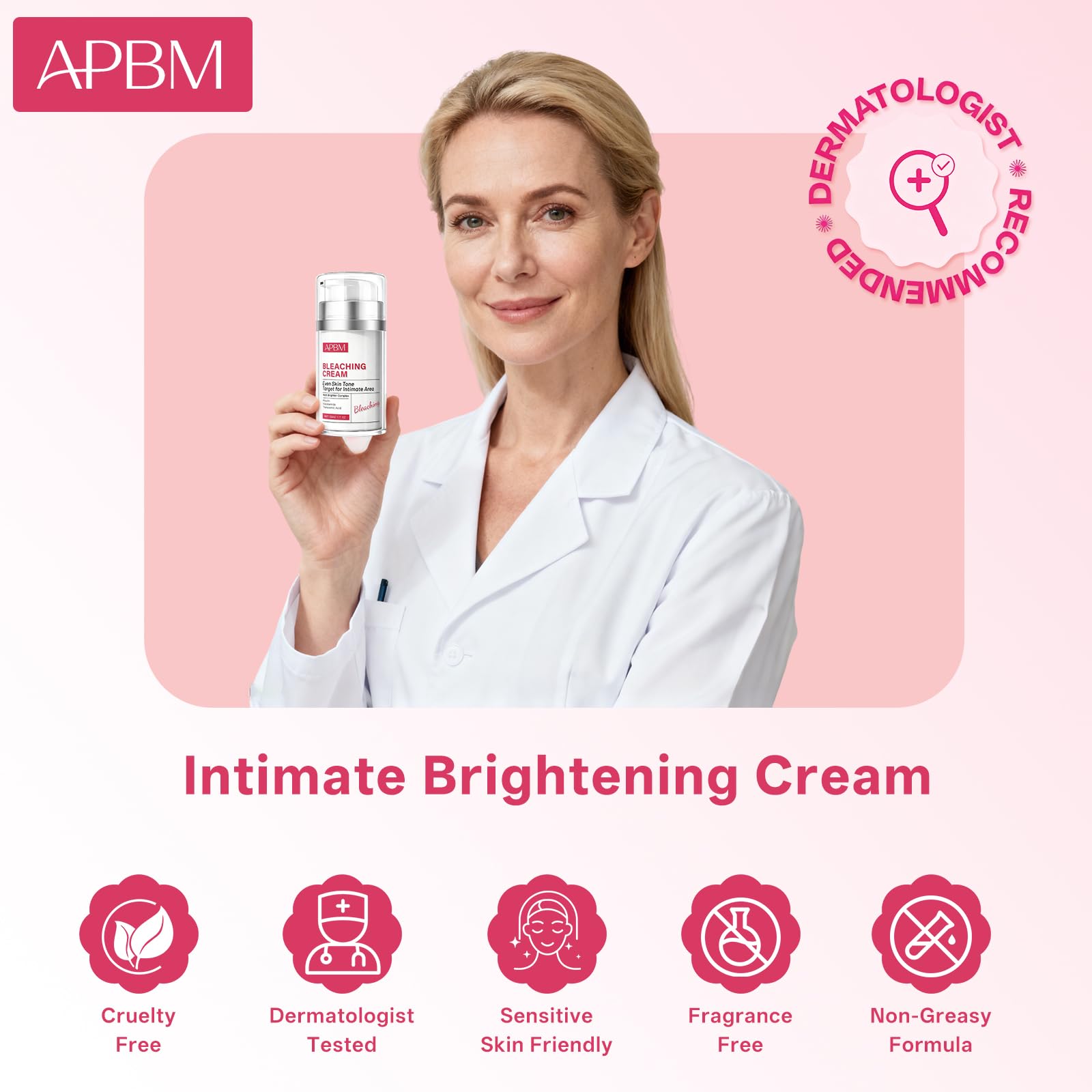 APBM bikini-area image shows safe care for intimate skin.