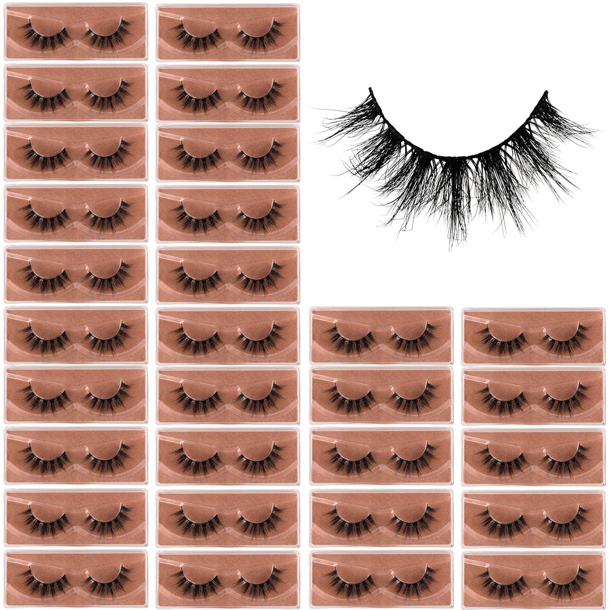 APCYUST lashes 30-pairs variety for subtle to dramatic looks