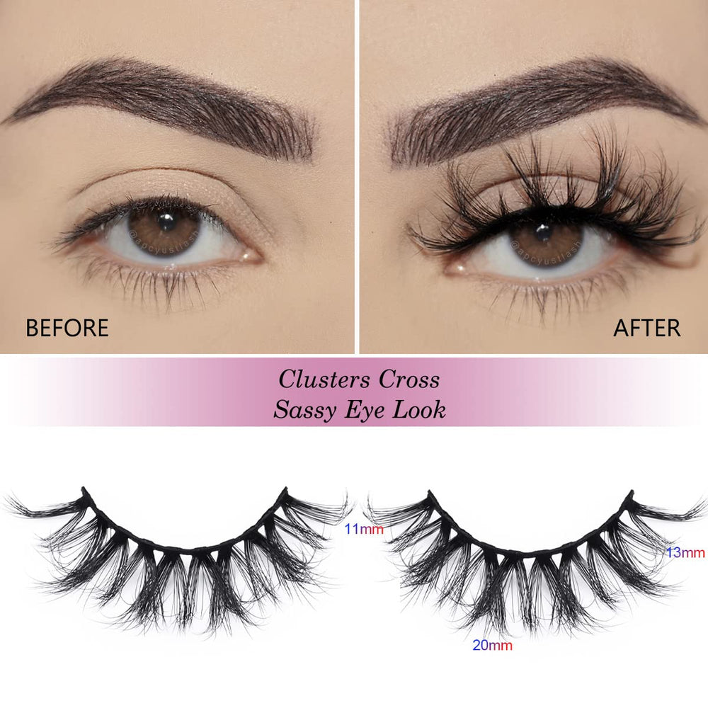 APCYUST 5-styles collection offers versatile looks for natural to dramatic eye makeup.