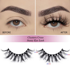 APCYUST 5-styles collection offers versatile looks for natural to dramatic eye makeup.