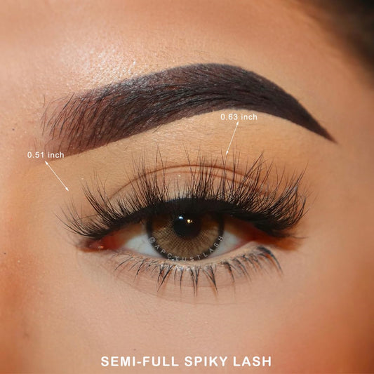 APCYUST 5D faux mink soft volume lashes for everyday wear