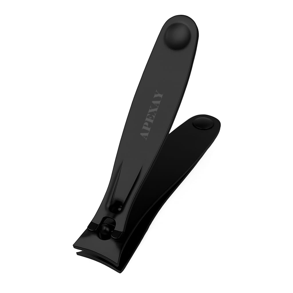 Apexay nail clipper polished steel finish highlights premium craftsmanship.