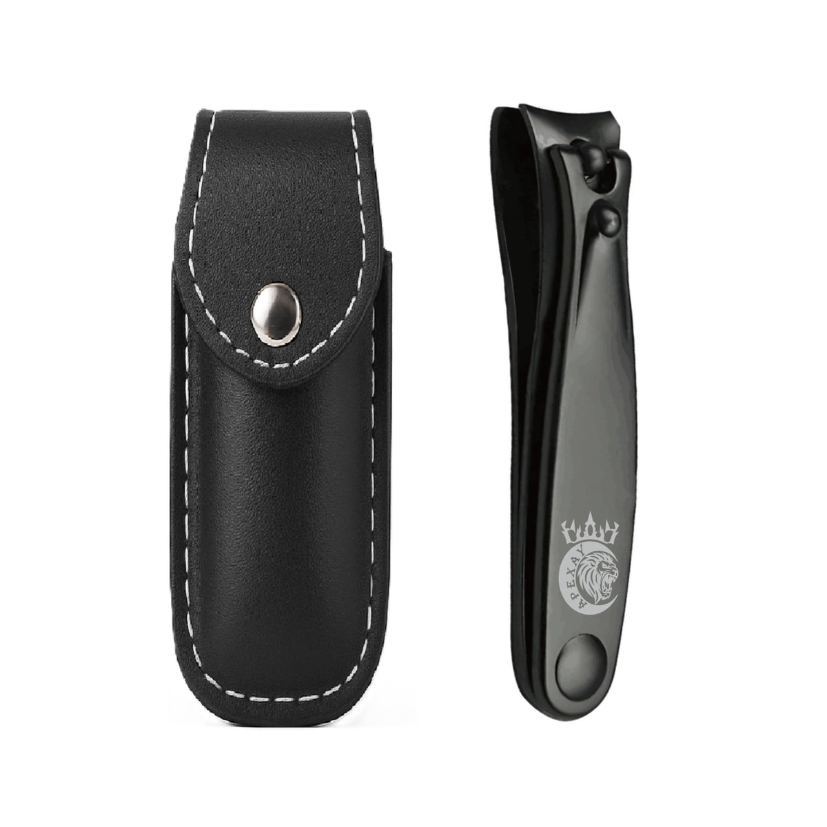 Apexay nail clipper Solingen close-up shows durable steel for precise cuts.