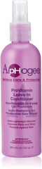 Aphogee Pro-Vitamin Leave-In Conditioner bottle promotes smoother, more manageable hair and color vibrancy