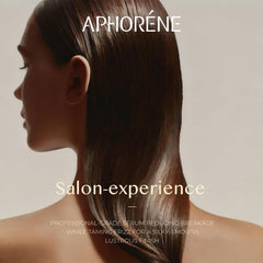 APHORENE on bathroom counter lifestyle shot conveying soothing lavender ritual