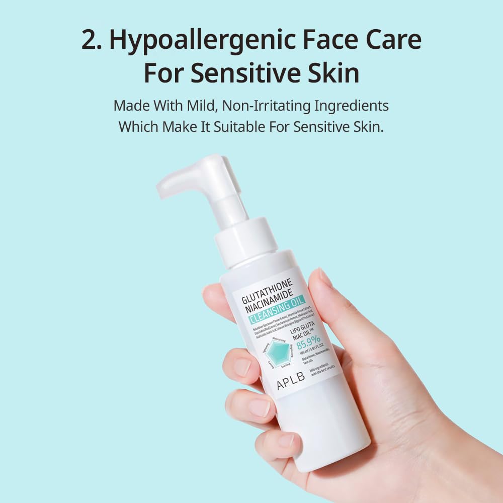 Daily skincare routine step using cleansing oil