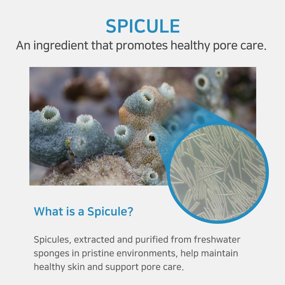 APLB Spicule exfoliation detail; micro-exfoliating texture for renewal.