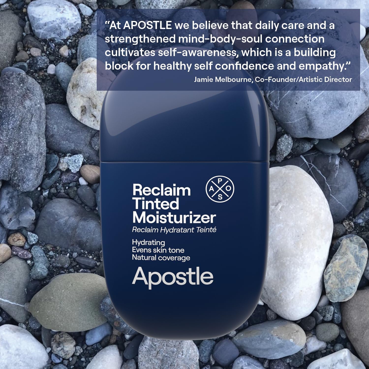 APOSTLE Reclaim hand-dispense application demonstrating buildable coverage