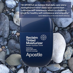 APOSTLE Reclaim hand-dispense application demonstrating buildable coverage