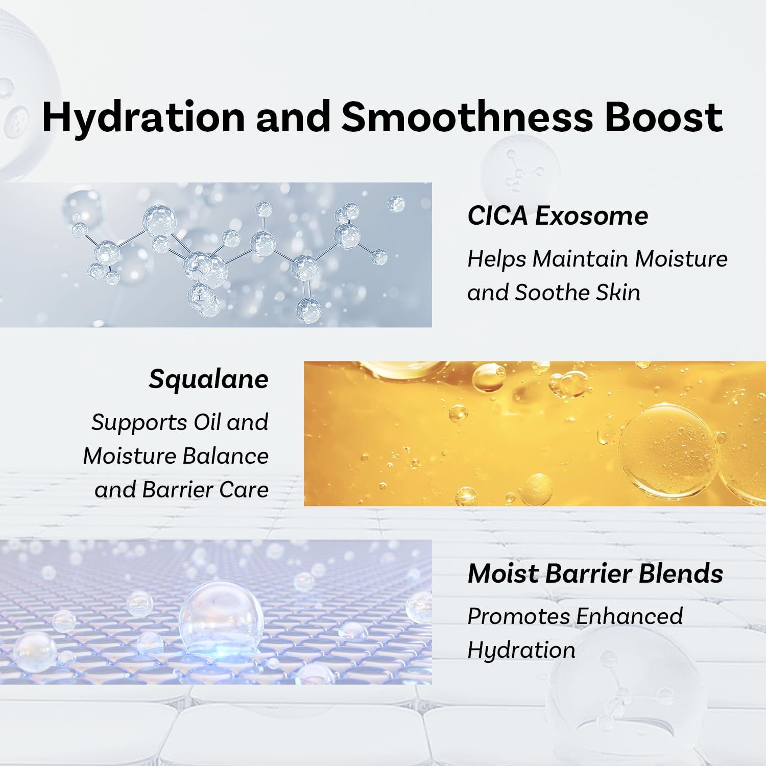 APOTHE Exosome Squal-Tox ingredient panel featuring Centella Asiatica