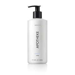 APOTHEKE Canvas lotion bottle front for daily hydration