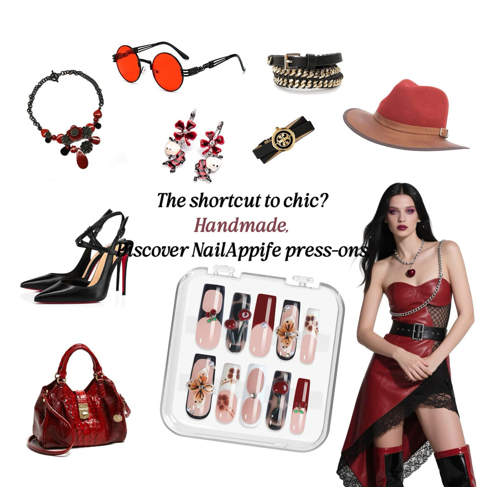 Appife 3D blossom art detail adds chic texture for editorial-inspired looks.