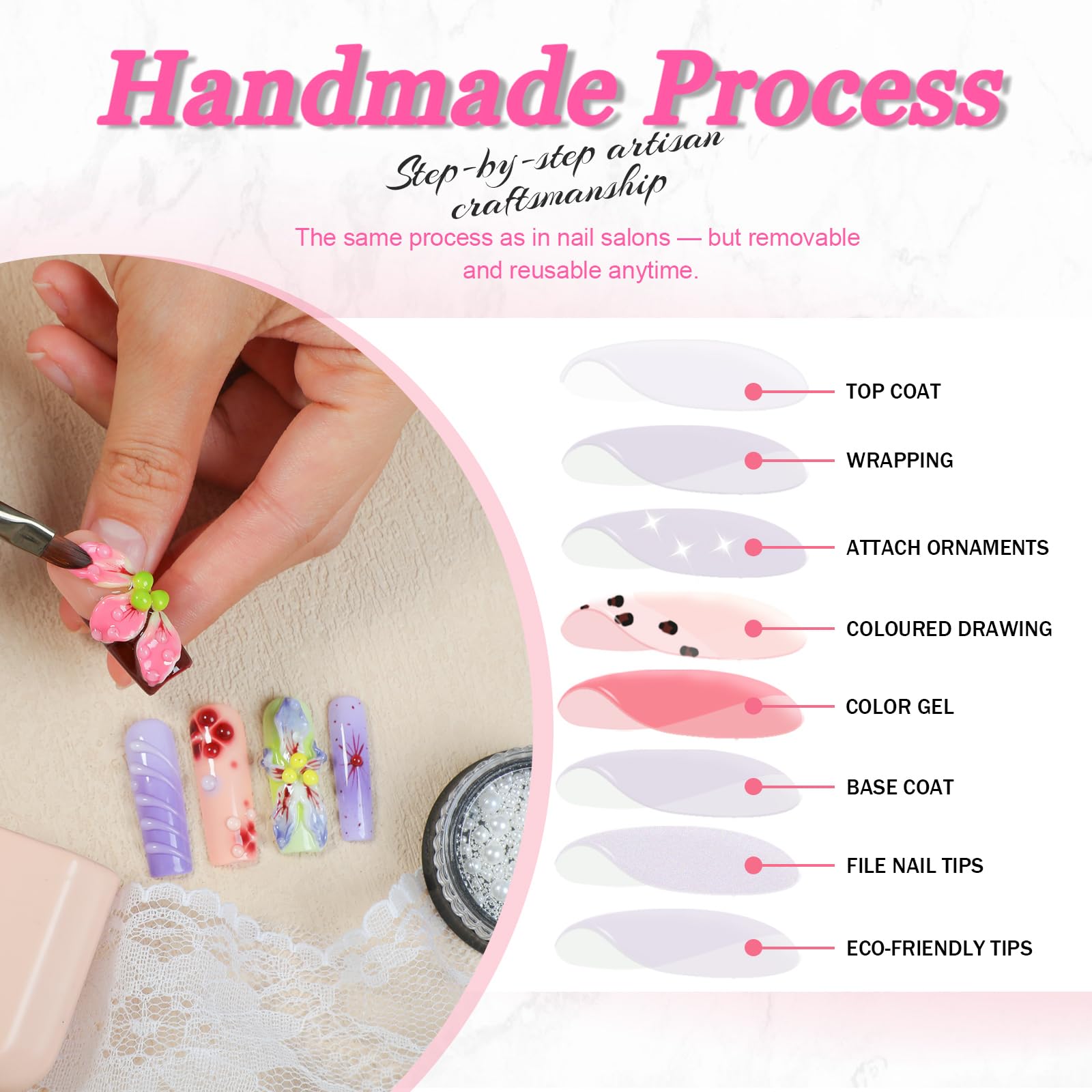 Appife Easy application and gentle removal for on-the-go styling.