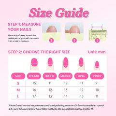 Appife quick-application nails provide secure fit for all-day wear.