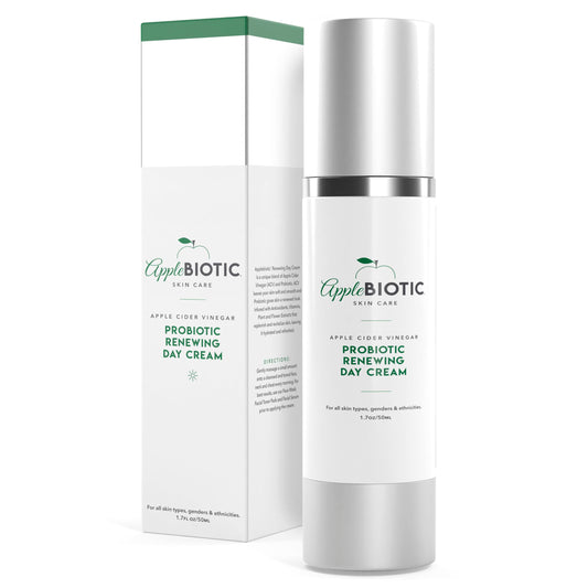 AppleBiotic fragrance-free cream texture emphasizing gentle, sensitive-skin comfort