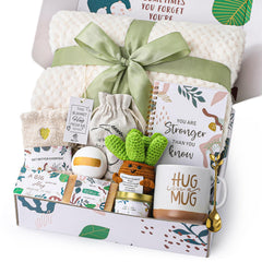 APRBOX luxury blanket provides warmth and comfort during recovery.