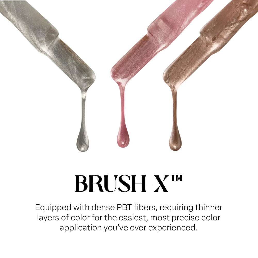 APRÉS Astral Gel Color Set flash glitter finish bottles spark bold, festive manicures.