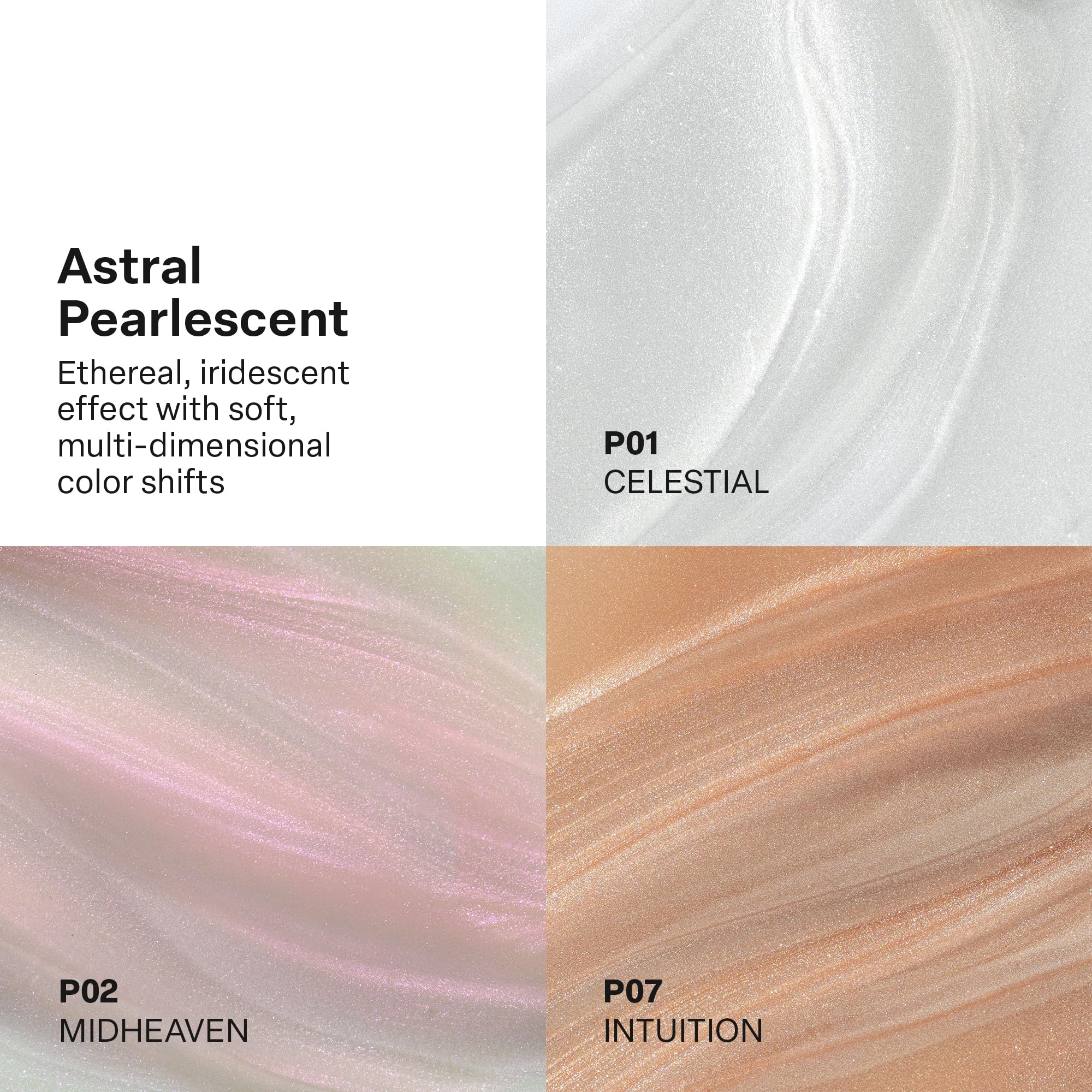 APRÉS Pearlescent finish closeup showing multidimensional glow