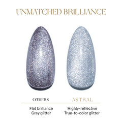 APRÉS Brush-X close-up highlights balanced application for precise color control.