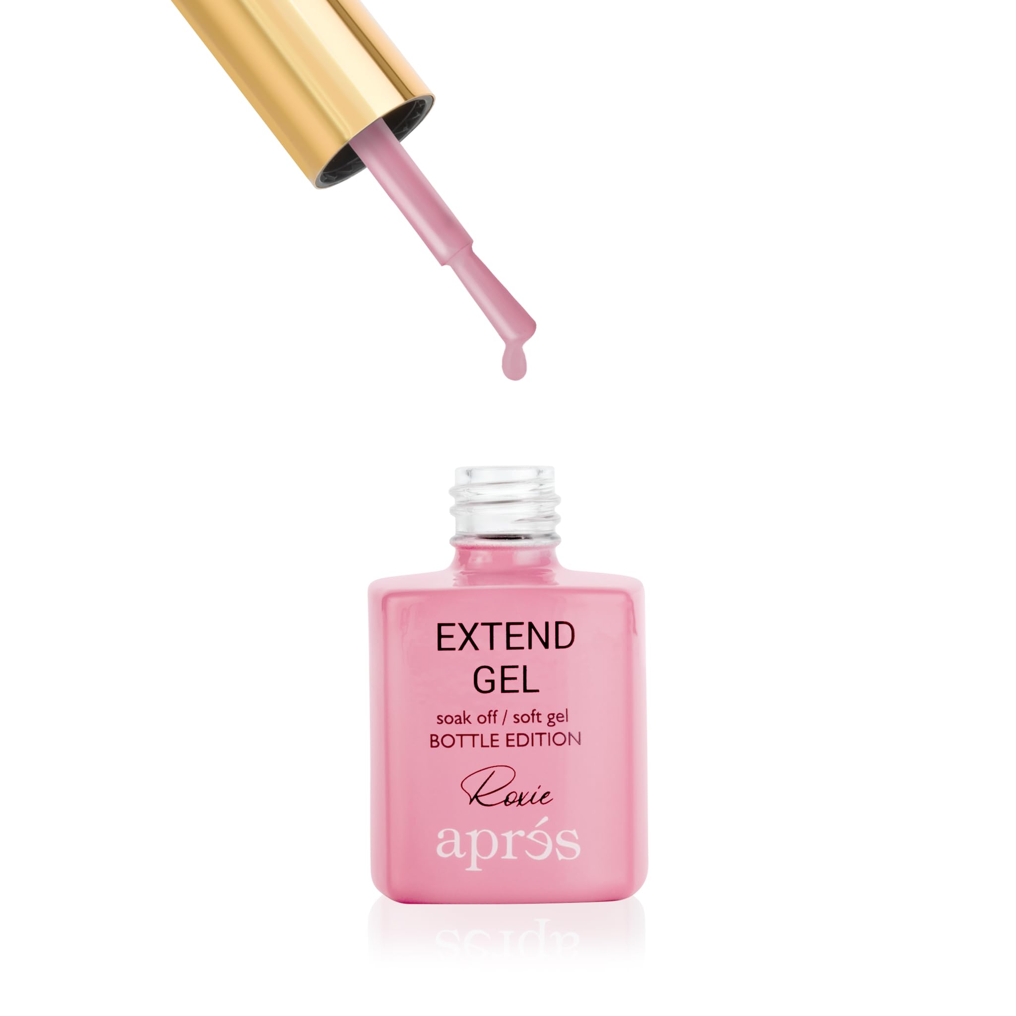 APRÉS Insatiable nude color extend gel bottle precise consistency