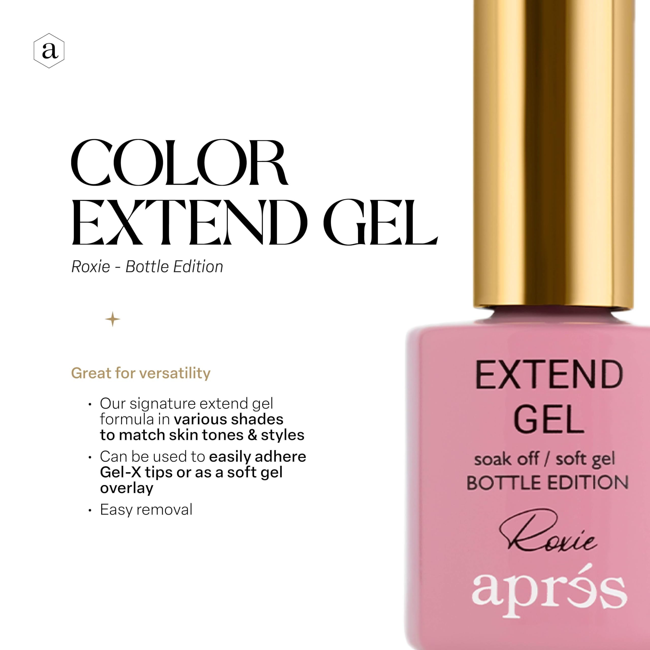 APRÉS Yesica nude color extend gel bottle versatile shade