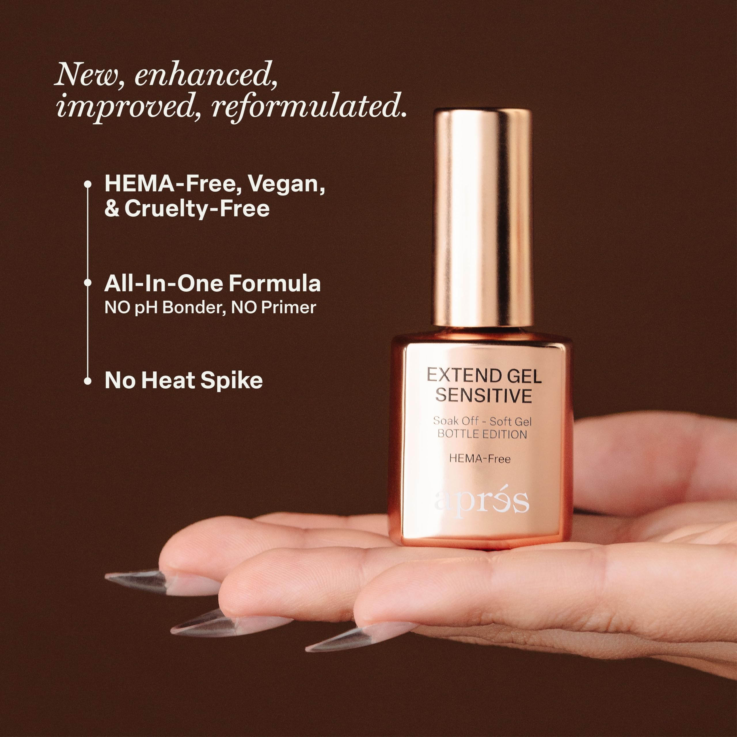 Flash-cure Gel-X Tip in 15–20 seconds for faster process