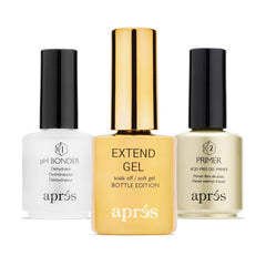 APRÉS Gel-X Extend Gel bottle for strong, flexible adhesion on natural nails.