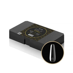 APRÉS Gel-X half sizes included demonstrate precise fit for various nails.