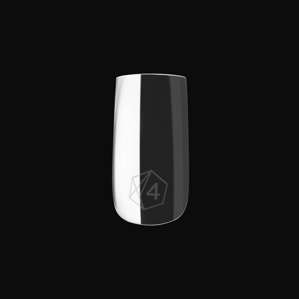 APRÉS Gel-X natural tips close-up communicates premium quality and durable construction.