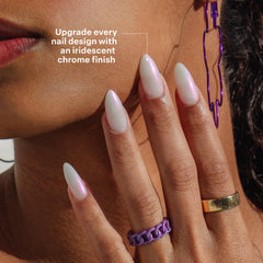 APRÉS Heavenly Top Gelcoat Cherub pink-red glow adds vibrant, eye catching nails