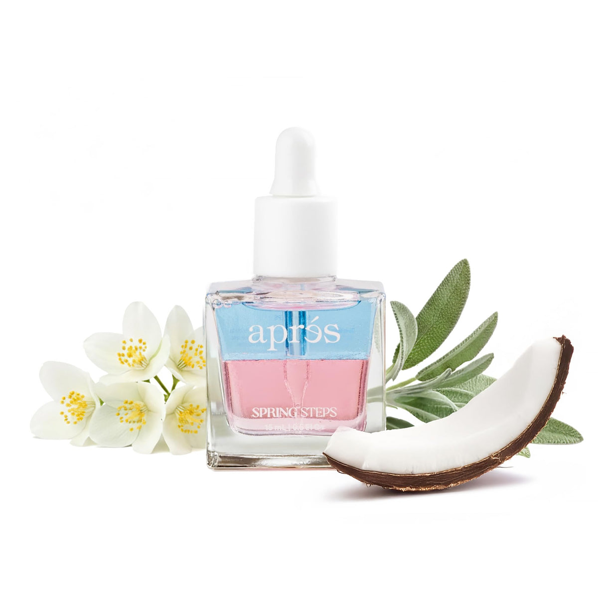 APRÉS Light & Shadow Cuticle Serum bottle showing nourishing formula for hydrated cuticles and smooth nails.