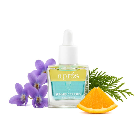 APRÉS Light & Shadow Cuticle Serum bottle ready for quick hydration.
