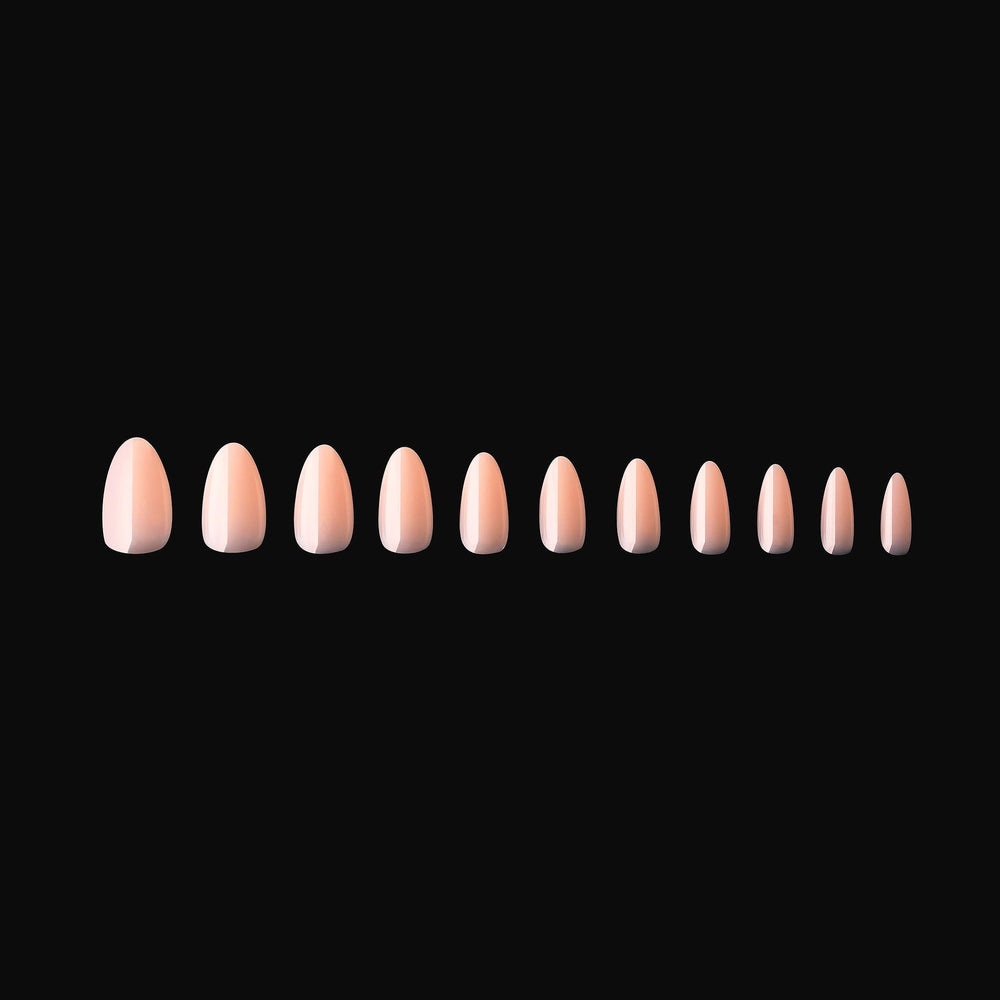 APRÉS Neutrals Gel-X Chloe coffin shape tips for sculpted nails