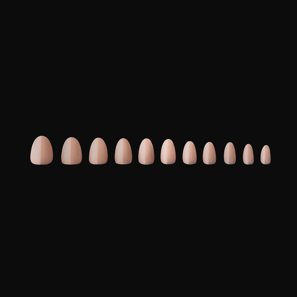 APRES Neutrals Gel-X Emma 11 sizes including 00 for precise fit.