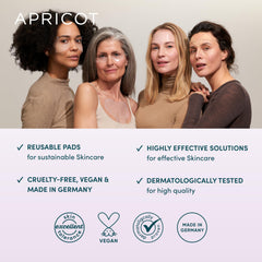 APRICOT dermatologically tested chest pad for sensitive skin comfort