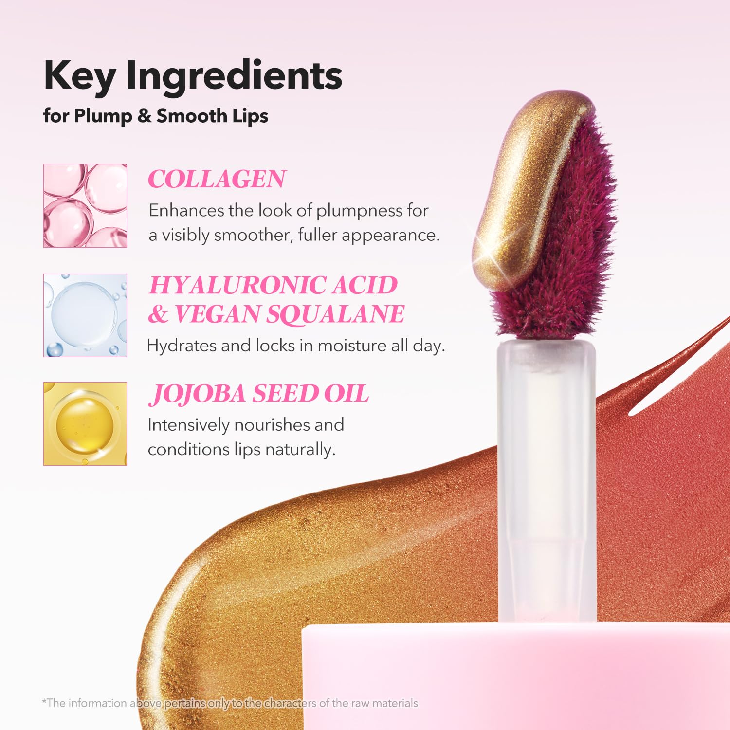 APRILSKIN hyaluronic acid hydration action emphasizing refreshed, moisturized lips