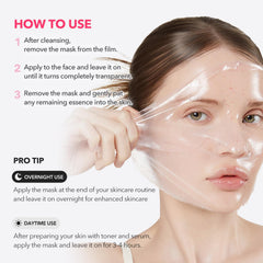 APRILSKIN TXA Pink Capsule Gel Mask nightly hydration routine.