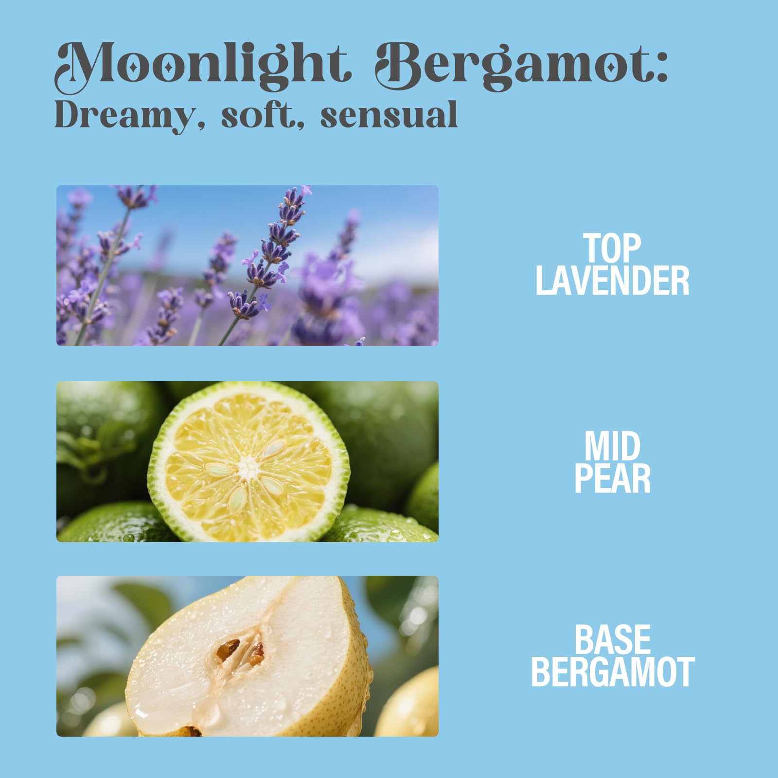 AQUA BLANCE fragrance mist spritz to enjoy a lasting scent.