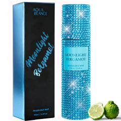 AQUA BLANCE Moonlight Bergamot bottle sparkling for everyday wear.